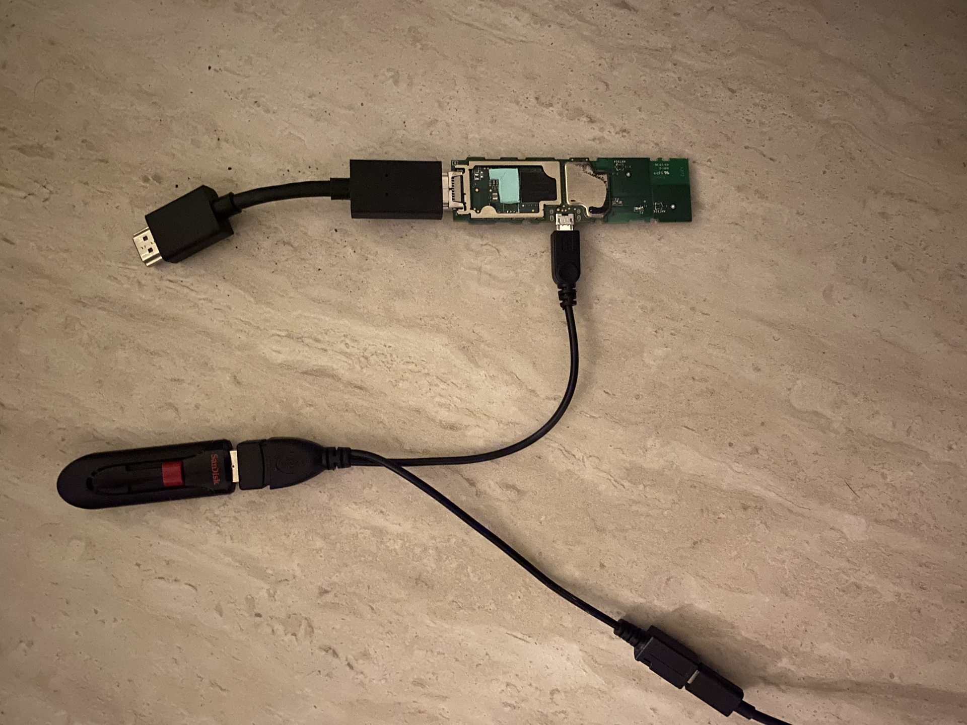 How to connect a USB Keyboard or Mouse to a rooted Fire TV Stick